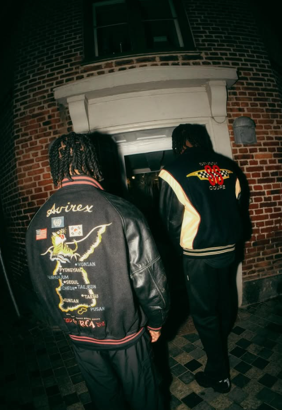 Vintage Avirex bomber and varsity jacket